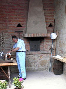 Old  brick oven